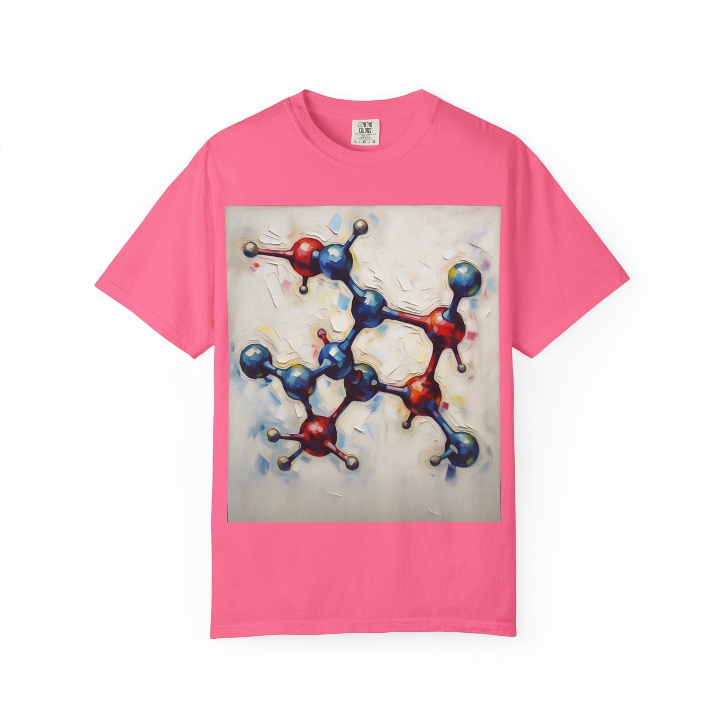 Unisex Artistic Molecule T-Shirt | Science-Inspired Design