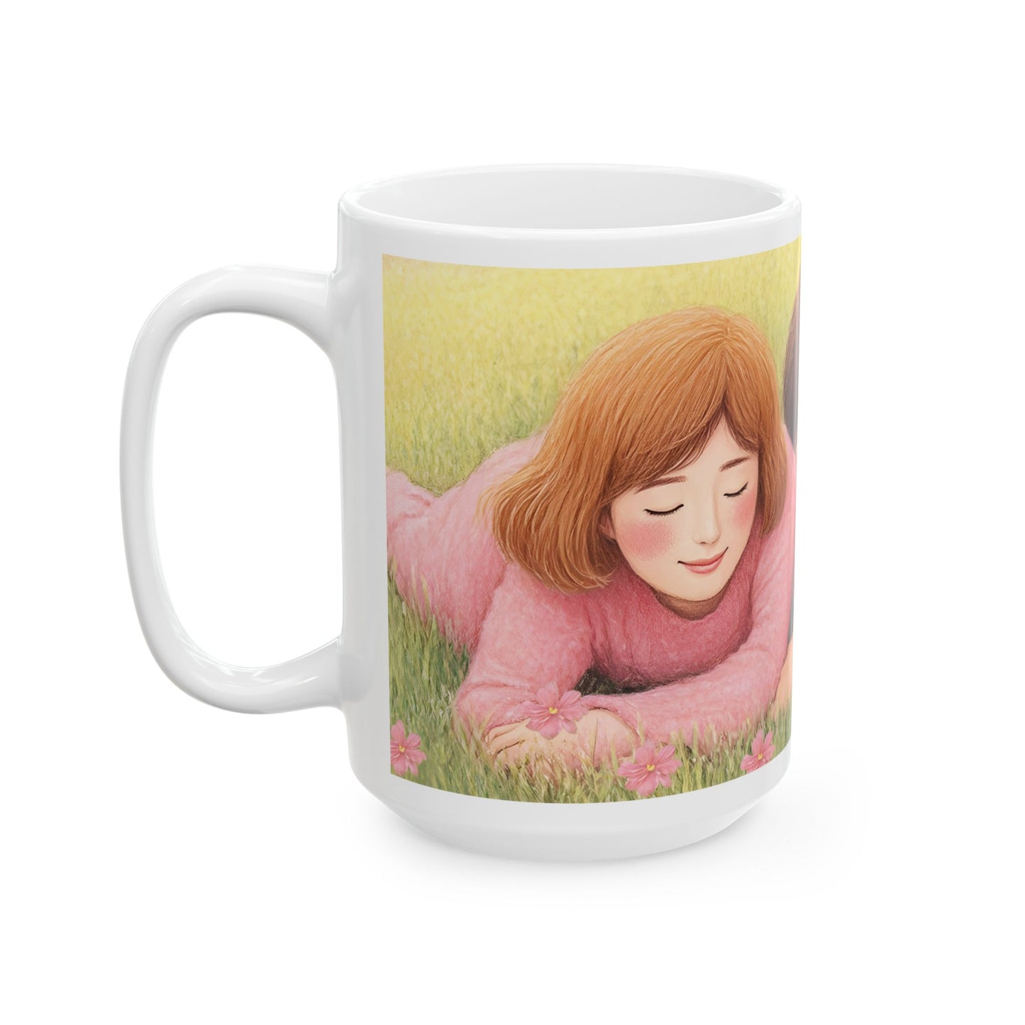 Romantic Couple Ceramic Mug - 11oz & 15oz - Cozy Vibes for Gift Giving