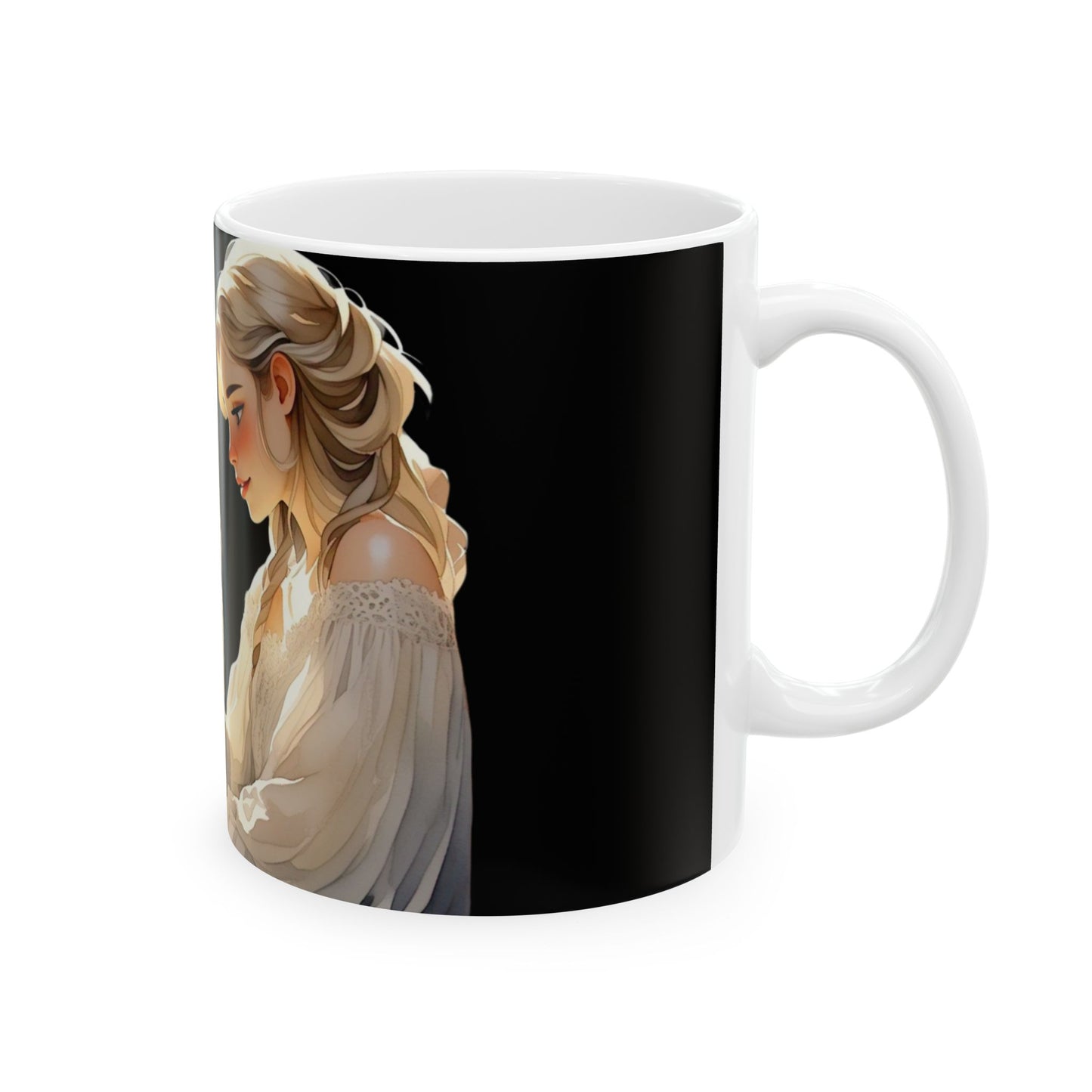 Cozy Cat Companion Ceramic Mug - 11oz & 15oz - Perfect Gift for Cat Lovers
