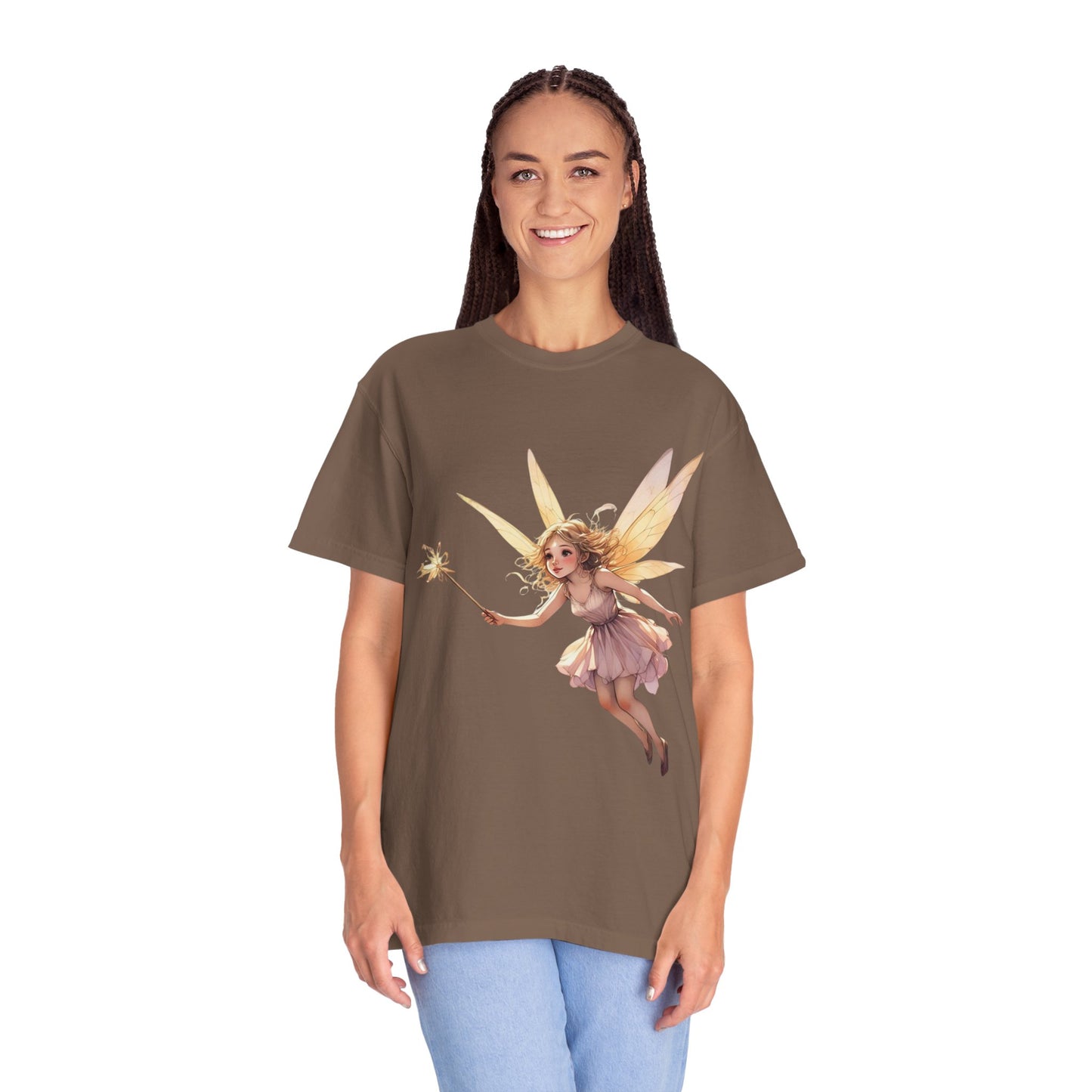 Fairy Magic Garment-Dyed T-Shirt - Whimsical Design for Fantasy Lovers