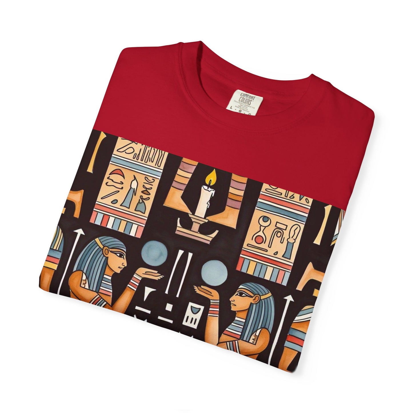Unisex Egyptian Art T-Shirt | Unique Graphic Tee for History Lovers