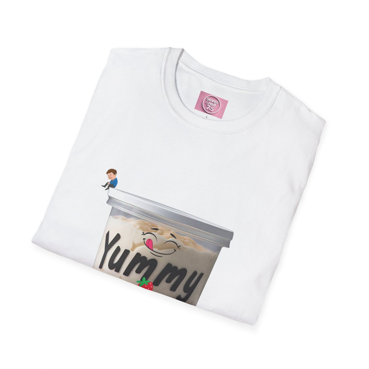 Yummy Protein Unisex Softstyle T-Shirt - Fun Fitness Apparel