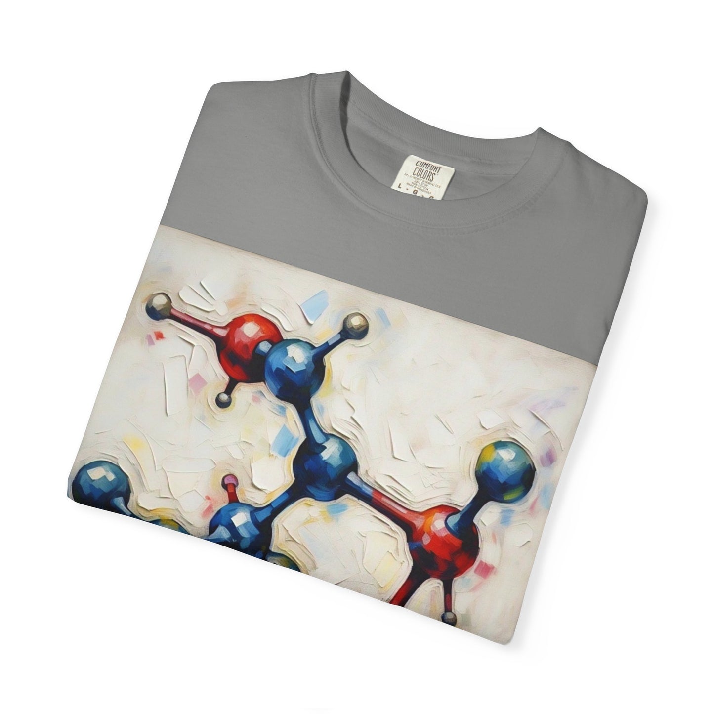 Unisex Artistic Molecule T-Shirt | Science-Inspired Design