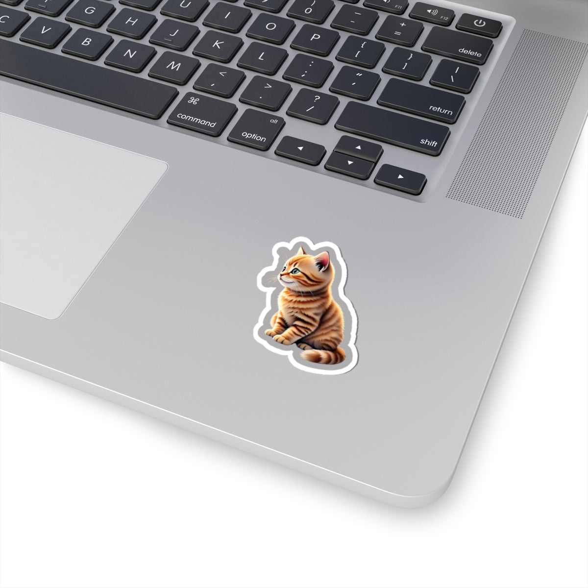 Adorable Cat Kiss-Cut Stickers - Perfect for Cat Lovers, Laptops & Decor