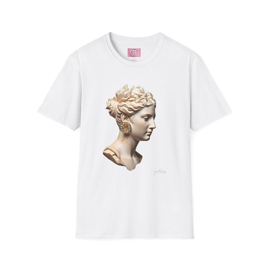 Classical Art  Softstyle T-Shirt - Elegant Athena Design