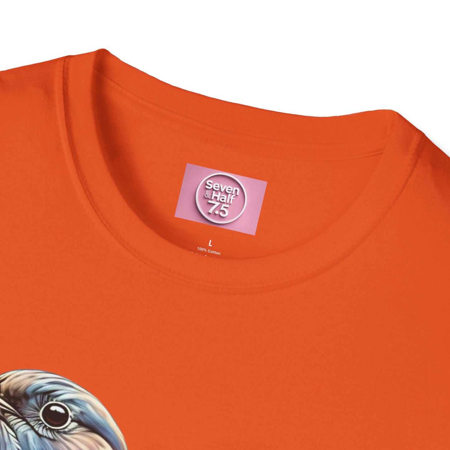 Nature-Inspired Bird Graphic T-Shirt for Soft Comfort