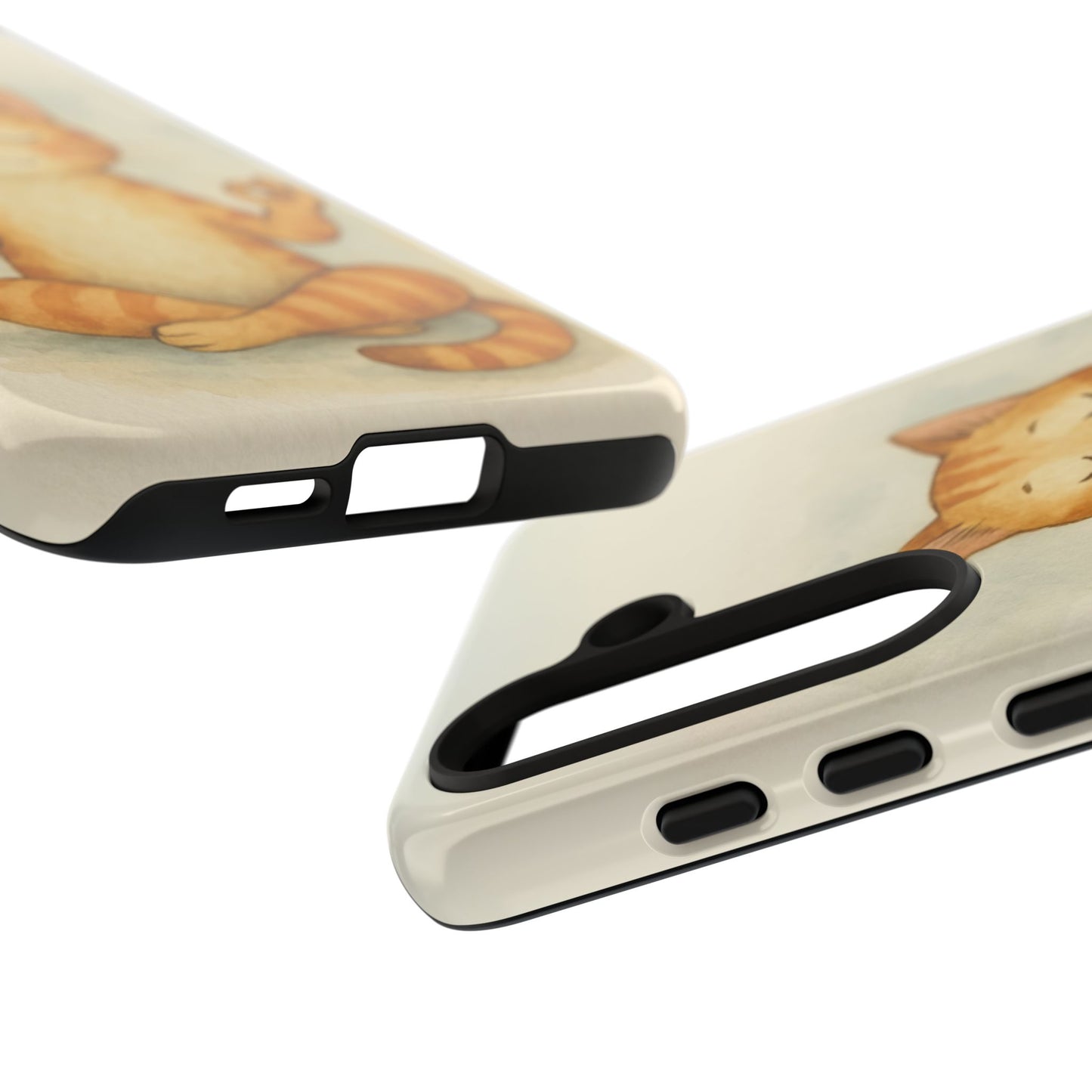 Zen Cat Phone Case - Tough & Stylish - Perfect for Cat Lovers