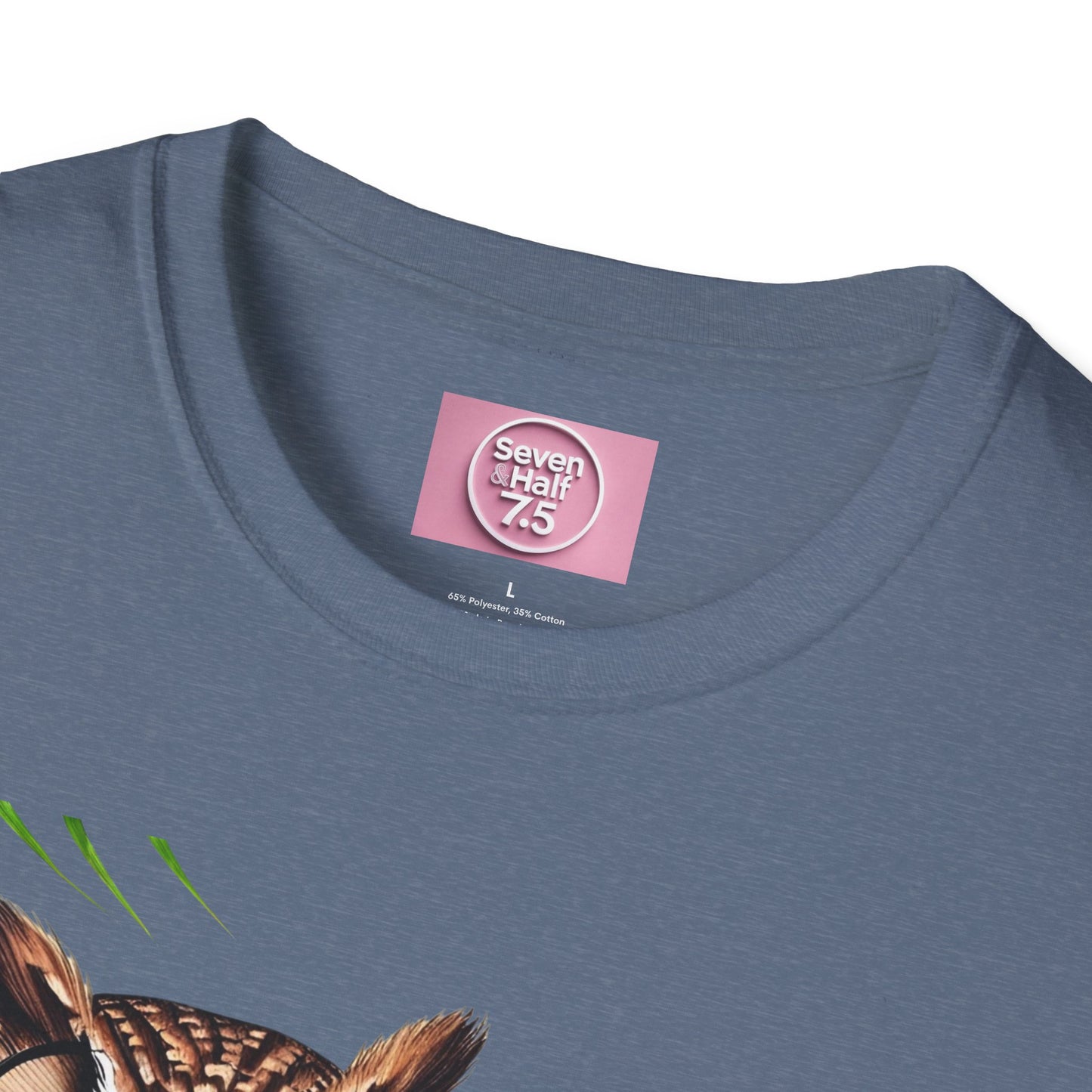 Wisdom Owl Unisex Softstyle T-Shirt - Inspirational Nature Tee
