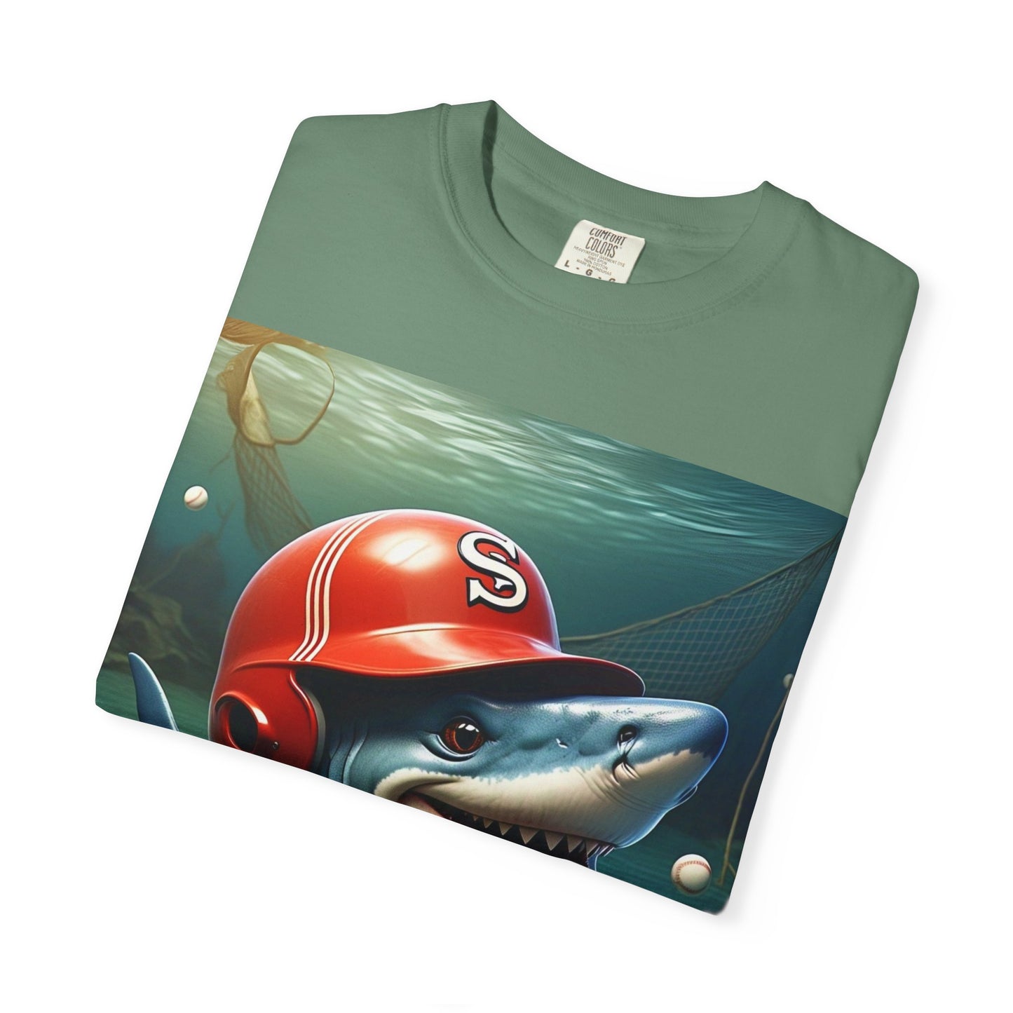 Funny Shark Baseball Unisex T-Shirt
