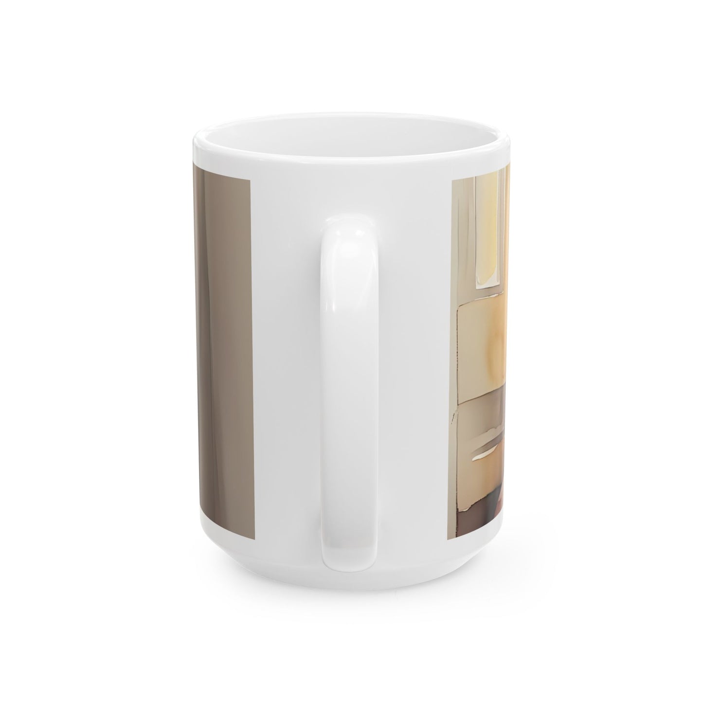 Cute Cat Ceramic Mug - 11oz & 15oz | Perfect Gift for Cat Lovers