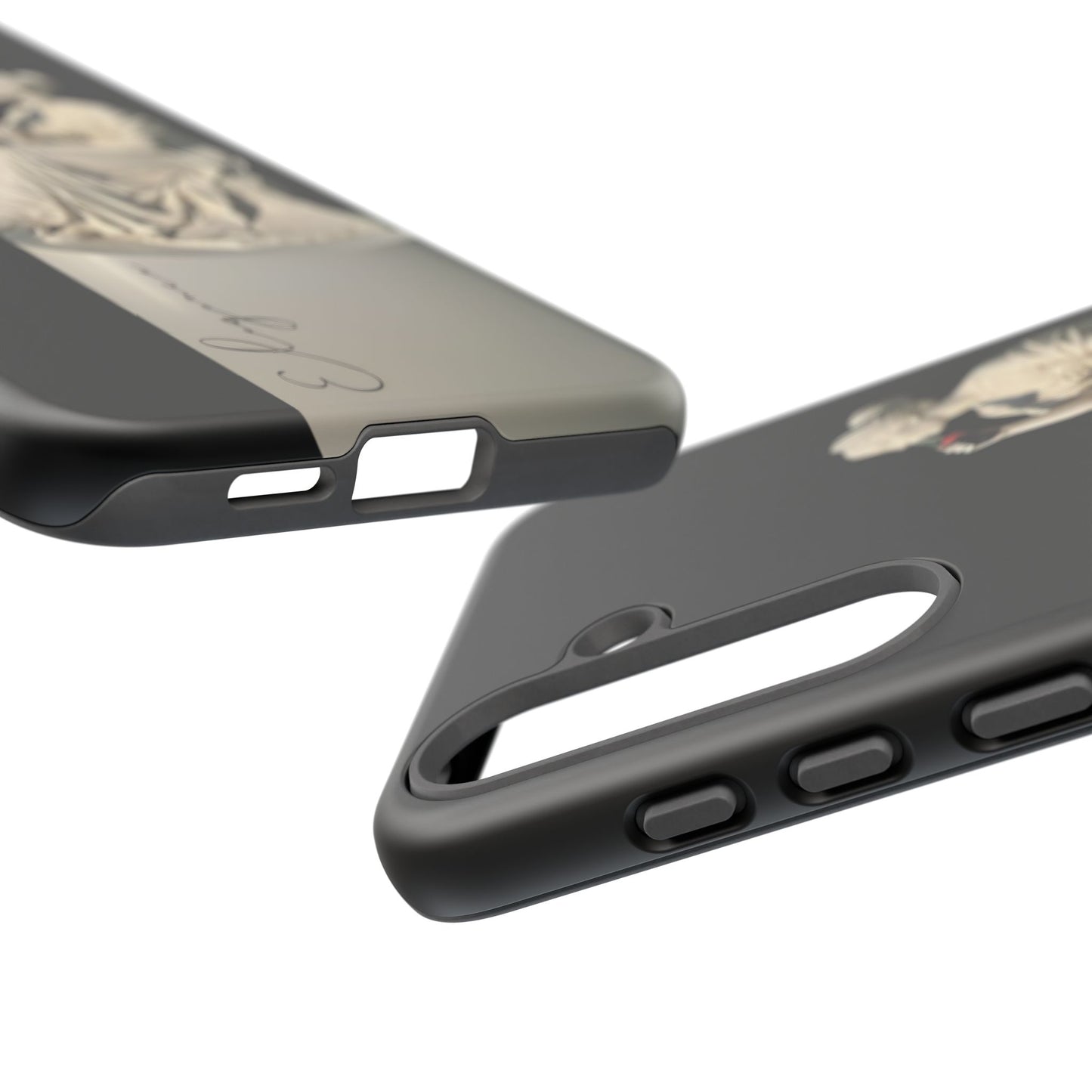 Elegant Phone Case - Stylish Tough Case with Sculpture Design