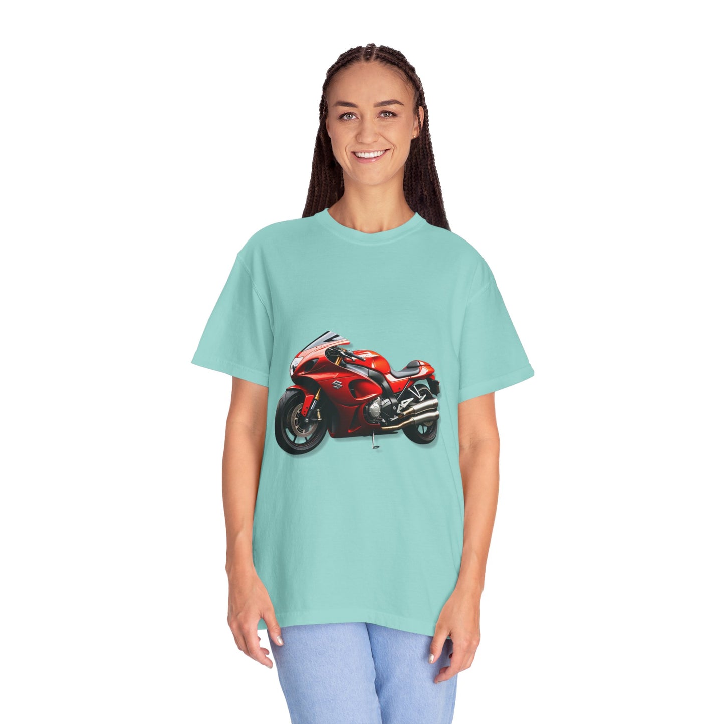 Biker Graphic Unisex T-Shirt - Vintage Motorcycle Design