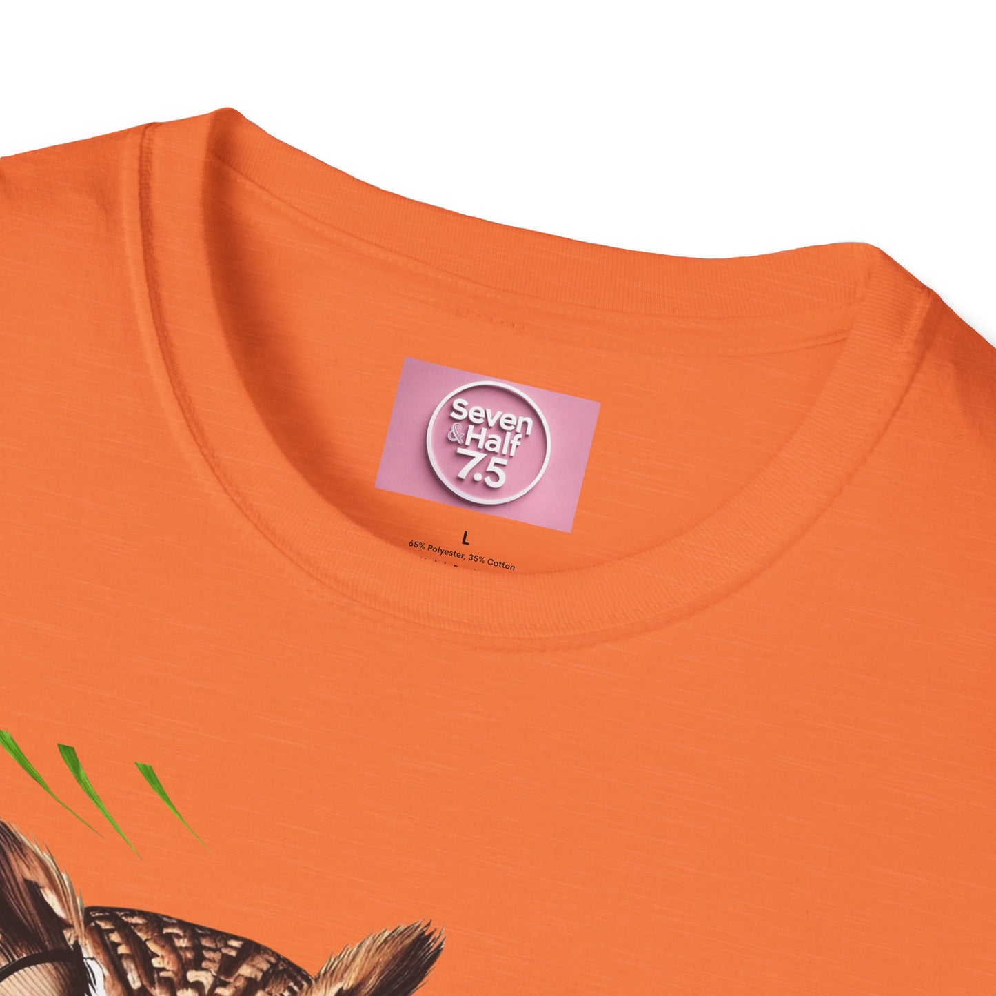 Wisdom Owl Unisex Softstyle T-Shirt - Inspirational Nature Tee