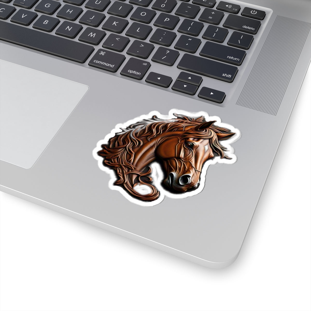 Artistic Horse Head Kiss-Cut Stickers for Animal Lovers