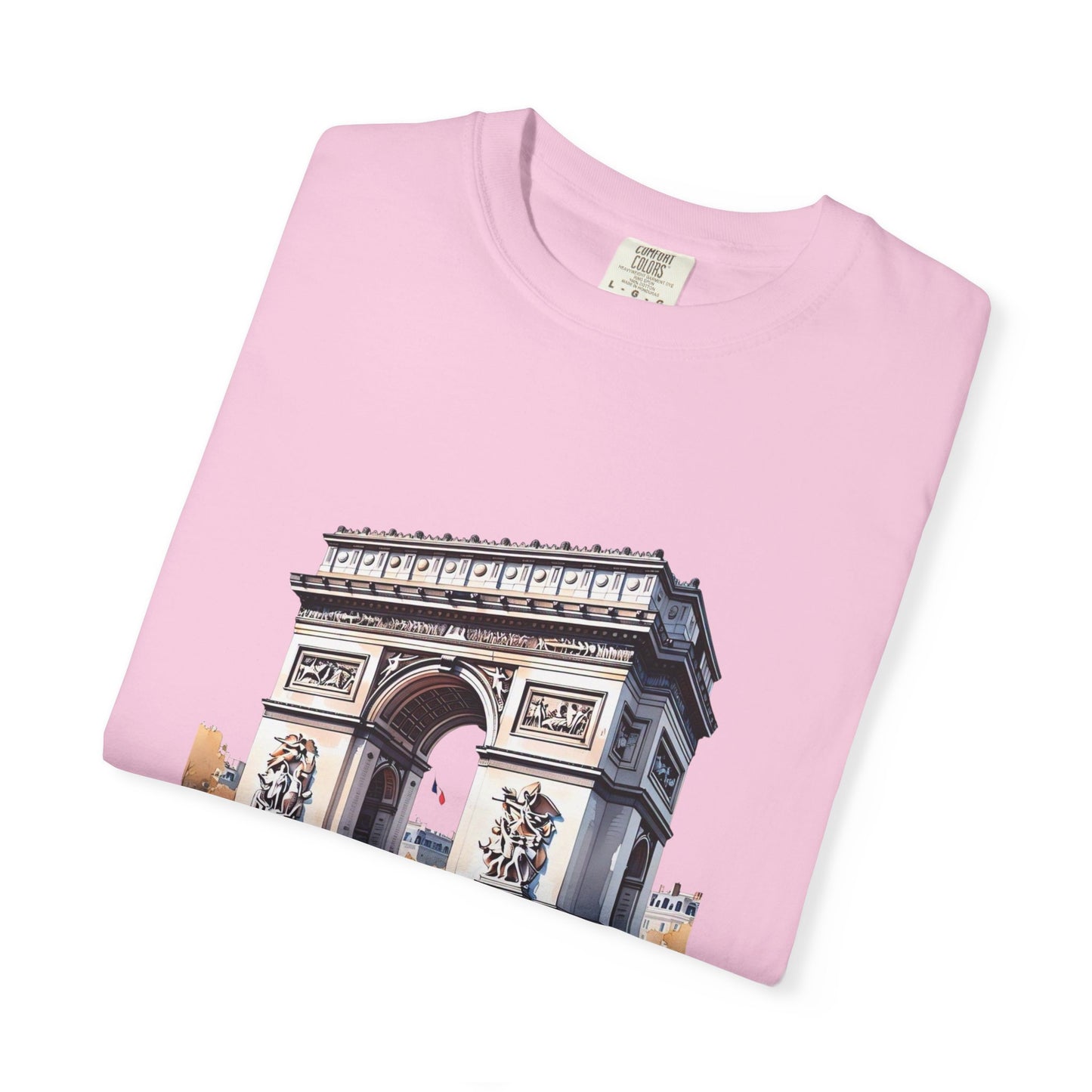 Arc de Triomphe Graphic Unisex T-Shirt - Stylish and Comfortable Casual Wear
