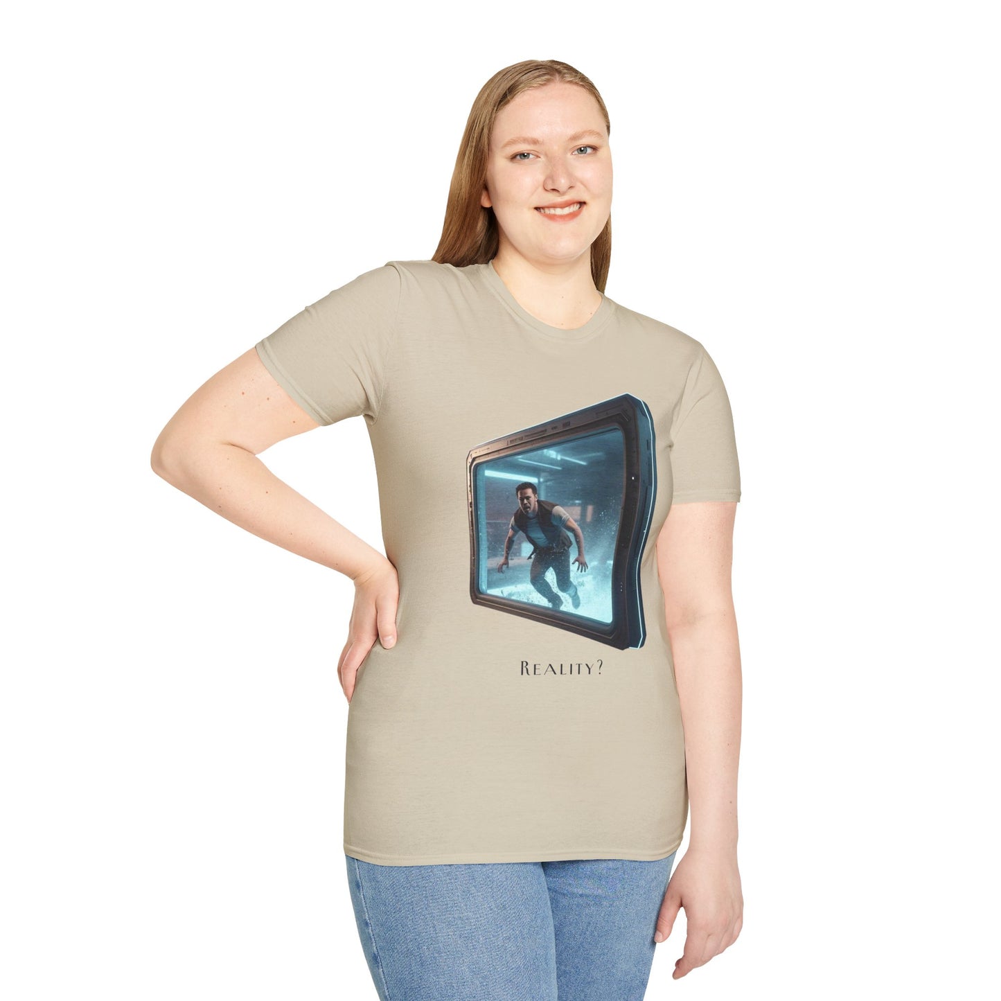 Softstyle T-Shirt - 'Reality?' Graphic Tee for Dreamers