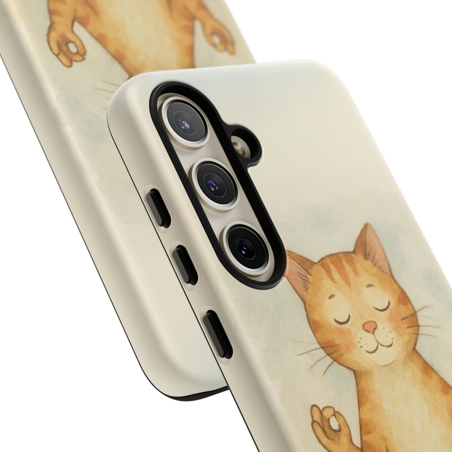 Zen Cat Phone Case - Tough & Stylish - Perfect for Cat Lovers