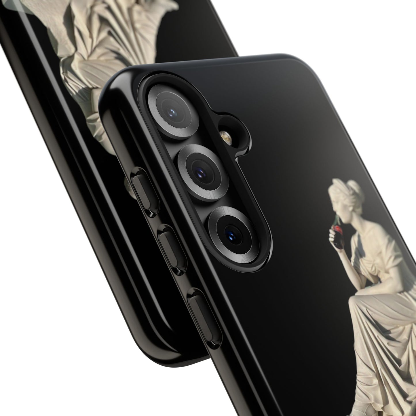 Elegant Phone Case - Stylish Tough Case with Sculpture Design