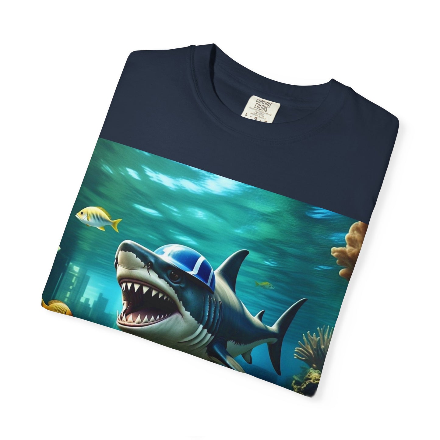 Marine Adventure Unisex T-Shirt - Shark Graphic Design