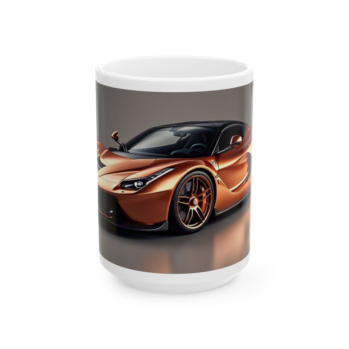 Luxury Sports Car Ceramic Mug - Perfect Gift for Car Enthusiasts