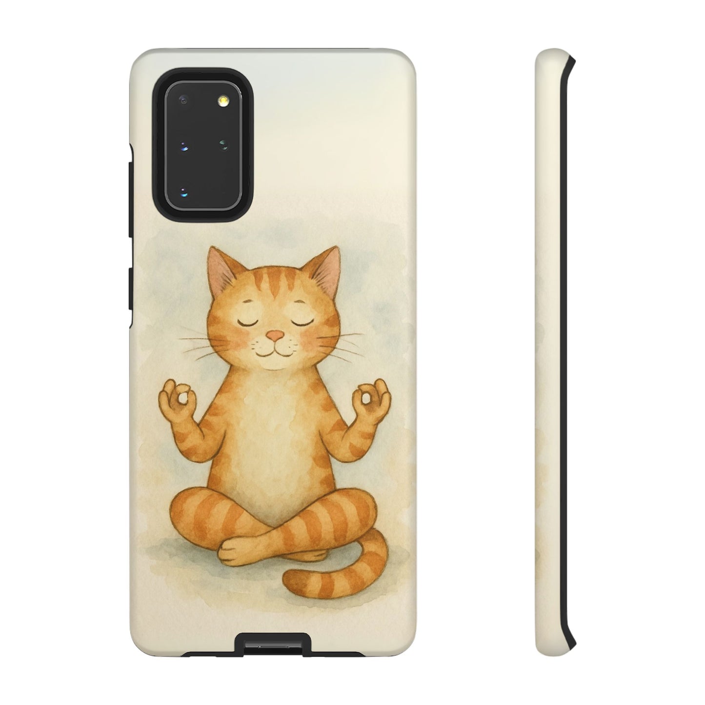 Zen Cat Phone Case - Tough & Stylish - Perfect for Cat Lovers