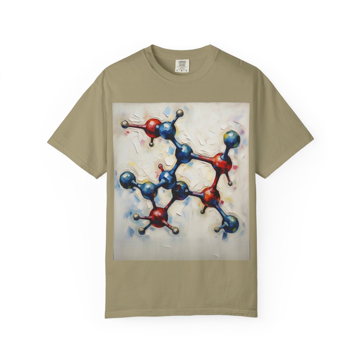 Unisex Artistic Molecule T-Shirt | Science-Inspired Design