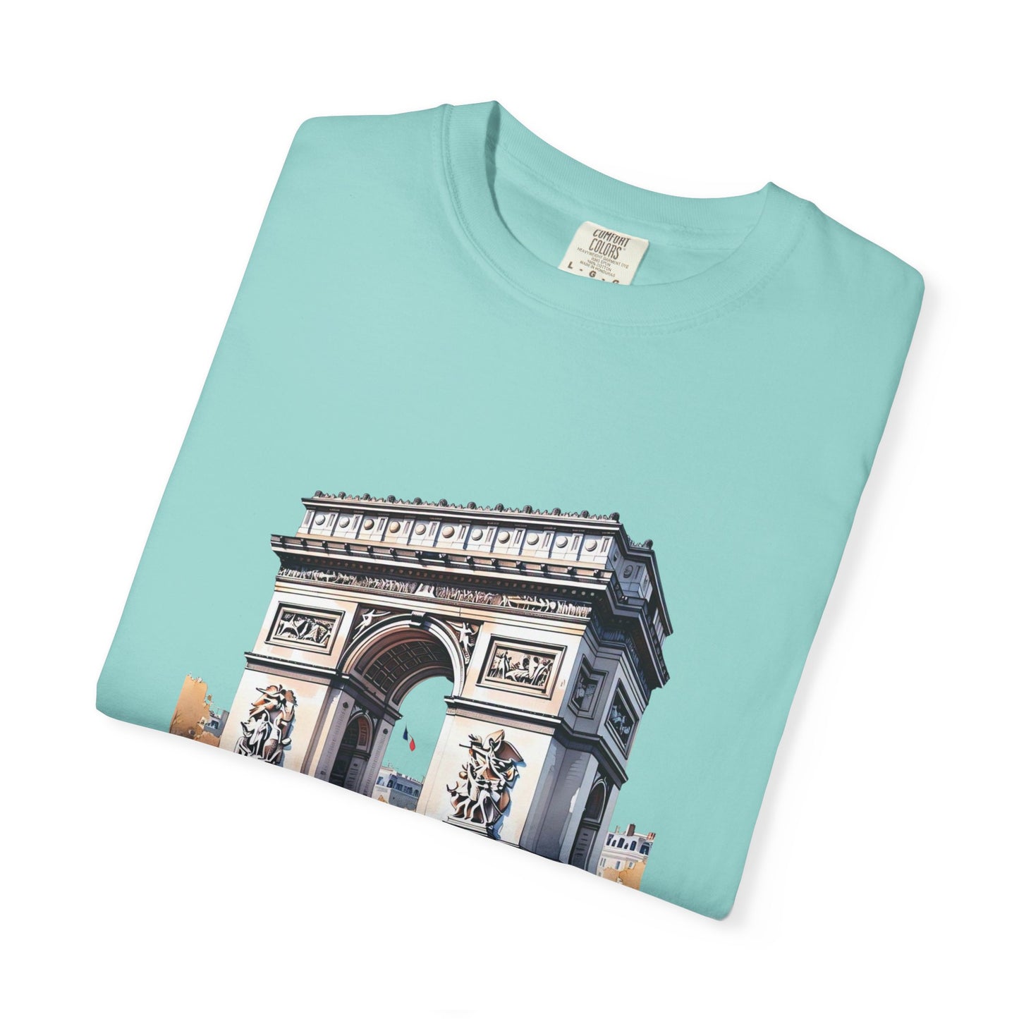Arc de Triomphe Graphic Unisex T-Shirt - Stylish and Comfortable Casual Wear