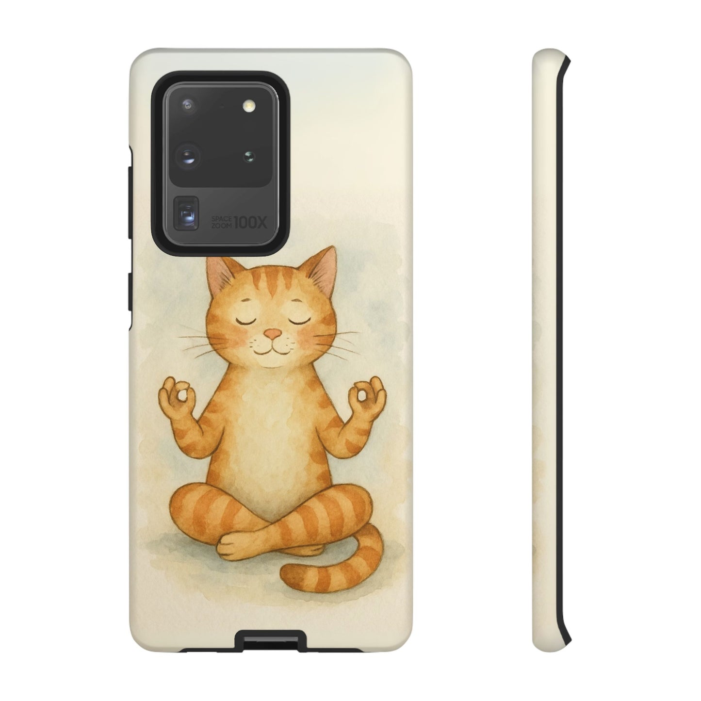 Zen Cat Phone Case - Tough & Stylish - Perfect for Cat Lovers