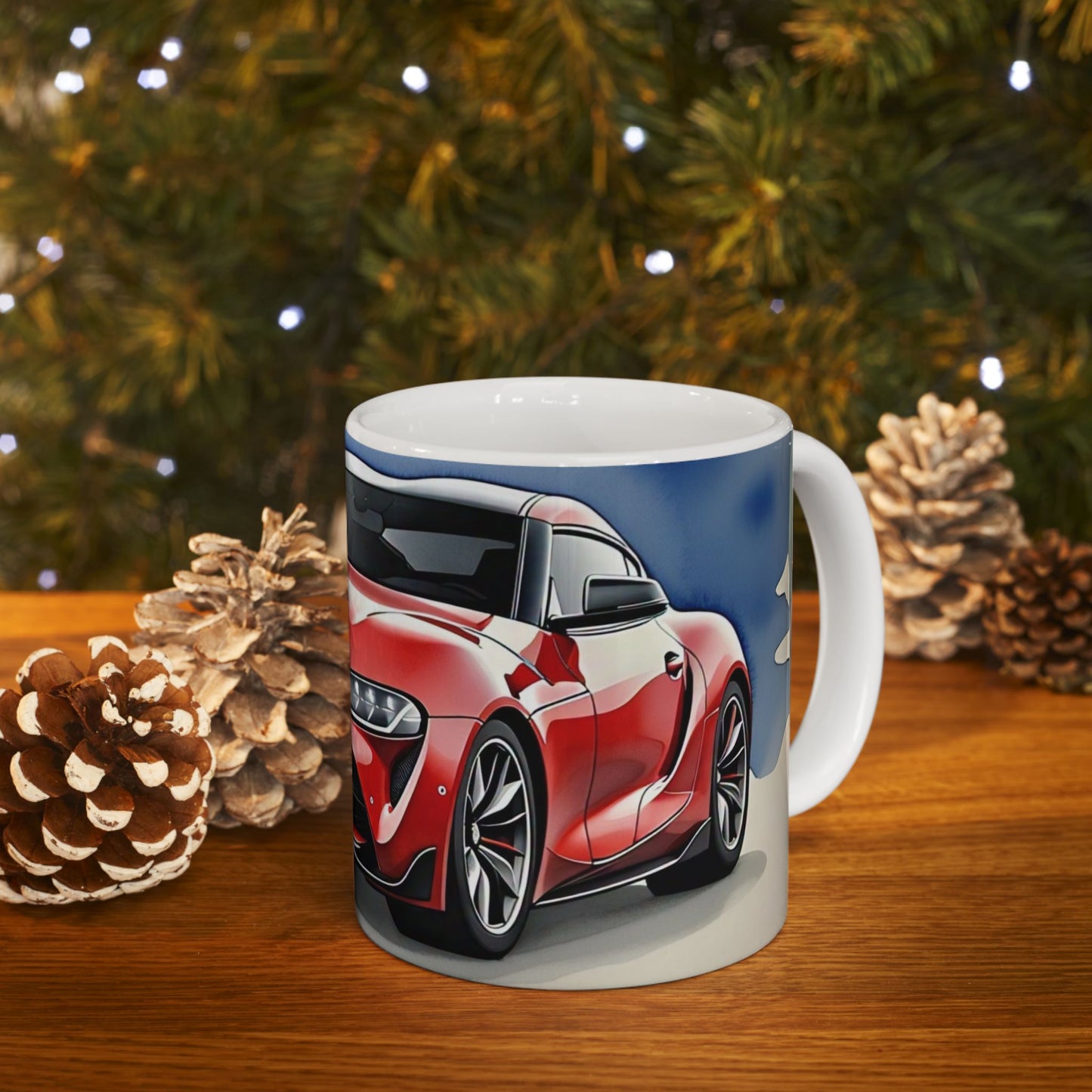 Toyota Supra Ceramic Mug - Perfect Gift for Car Enthusiasts