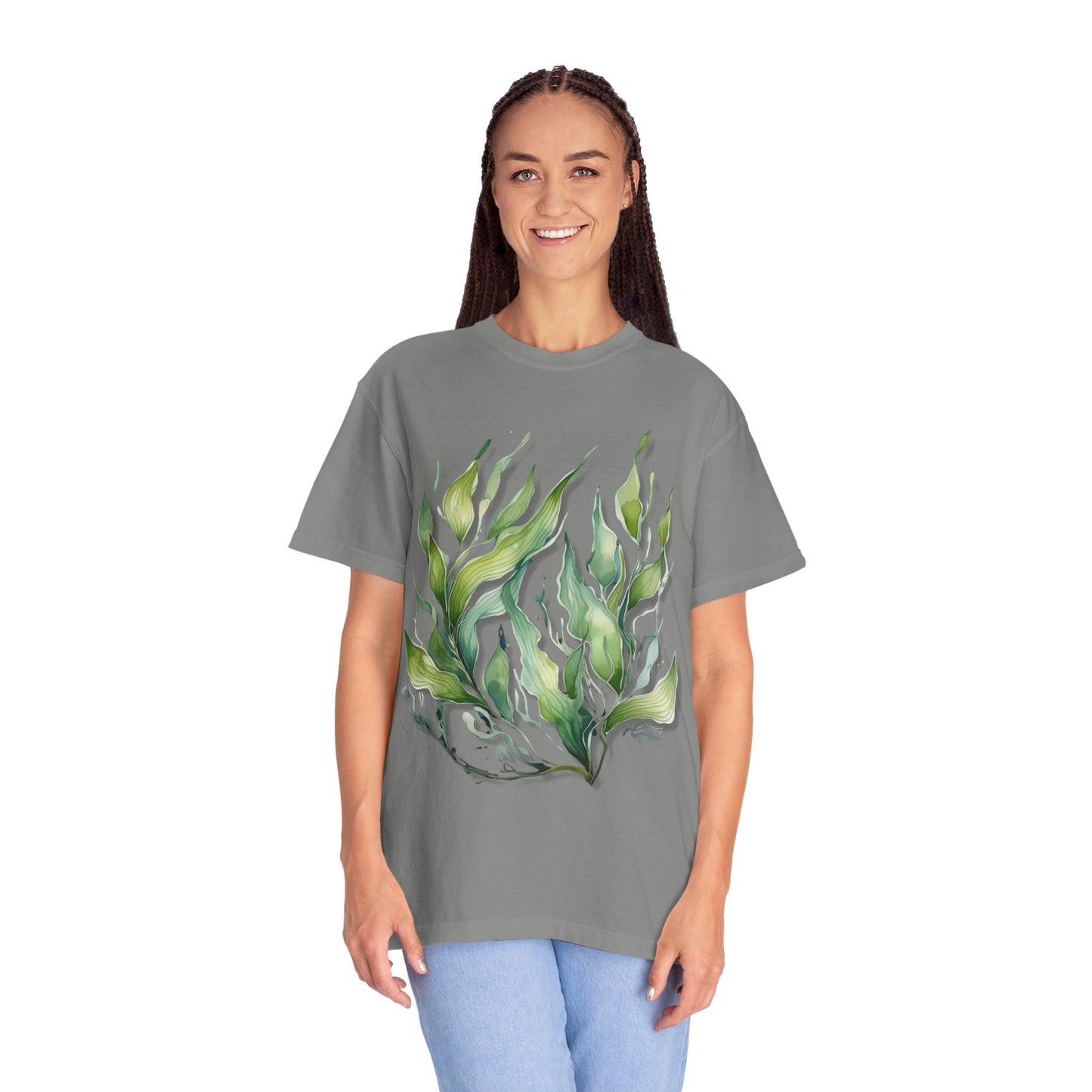 Eco-Friendly Seaweed Design T-Shirt for Nature Lovers