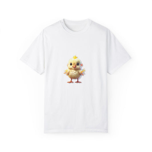 Cute Chick Unisex Garment-Dyed T-Shirt - Perfect for Spring Celebrations