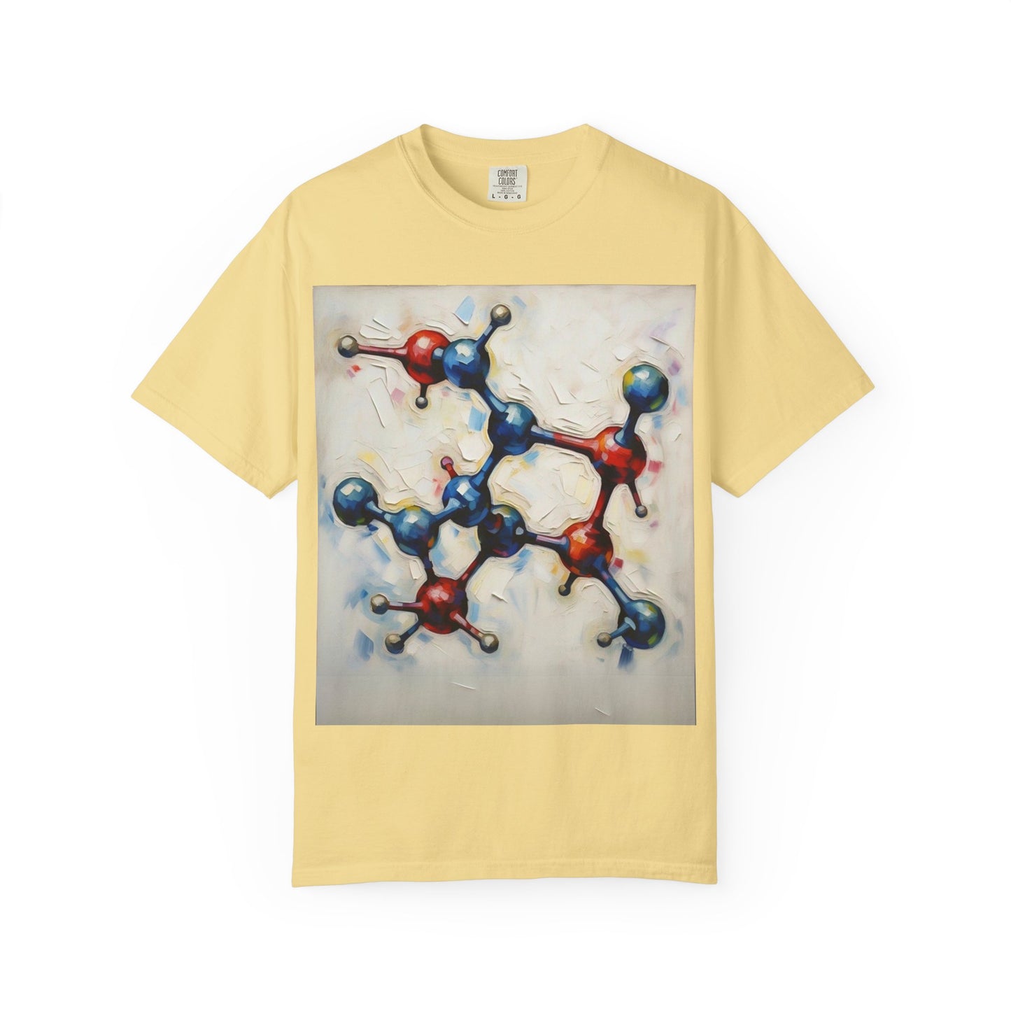 Unisex Artistic Molecule T-Shirt | Science-Inspired Design