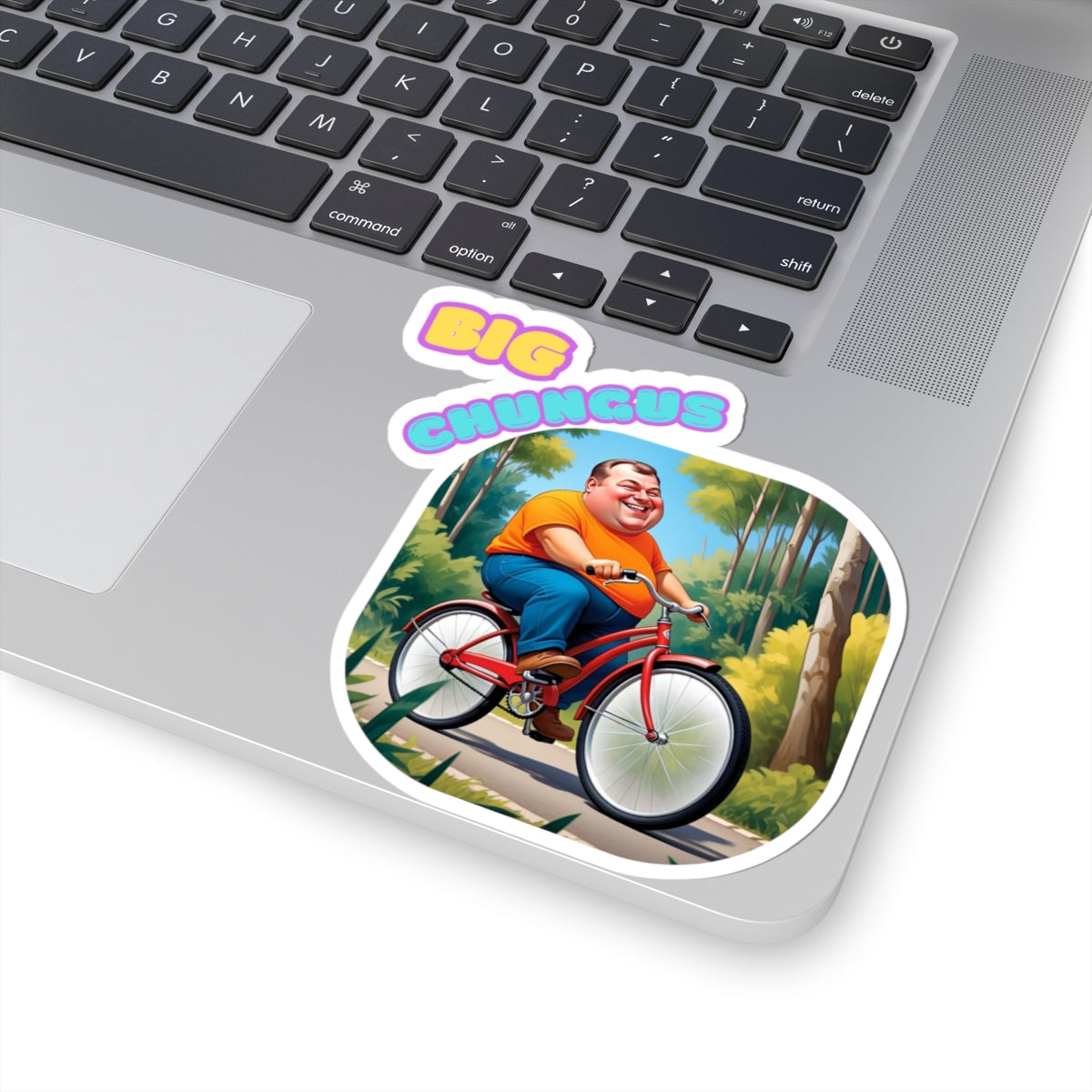 Big Chungus Kiss-Cut Stickers | Fun Vinyl Decals for Laptops & Hydration
