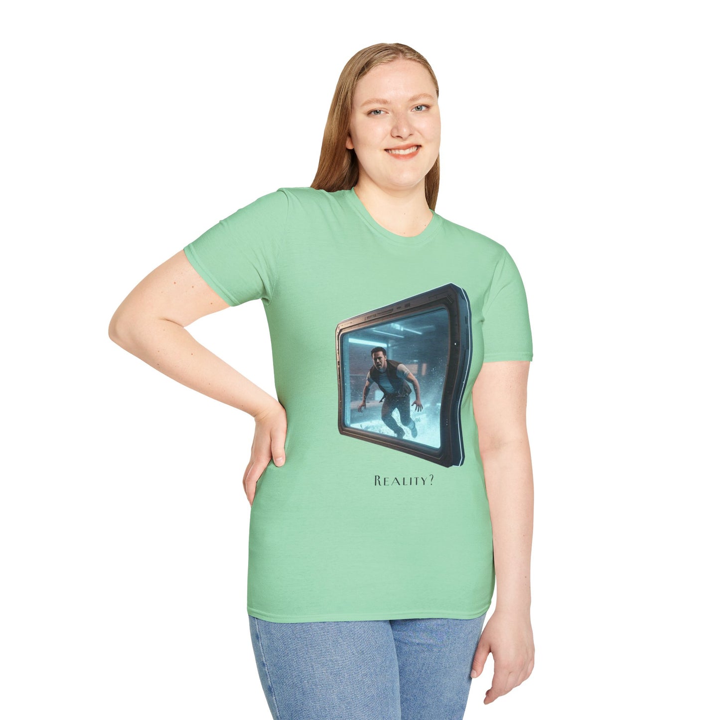 Softstyle T-Shirt - 'Reality?' Graphic Tee for Dreamers