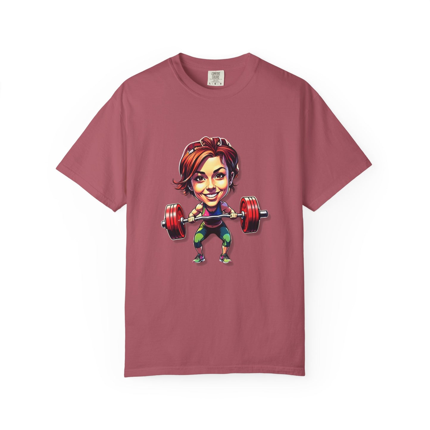 Funny Weightlifting T-Shirt for Fitness Lovers - Unisex Garment-Dyed Tee