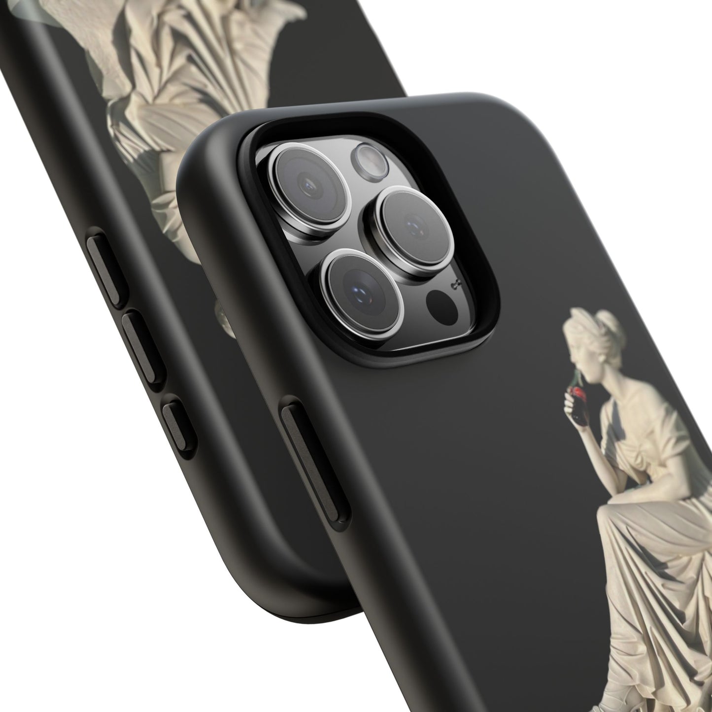 Elegant Phone Case - Stylish Tough Case with Sculpture Design