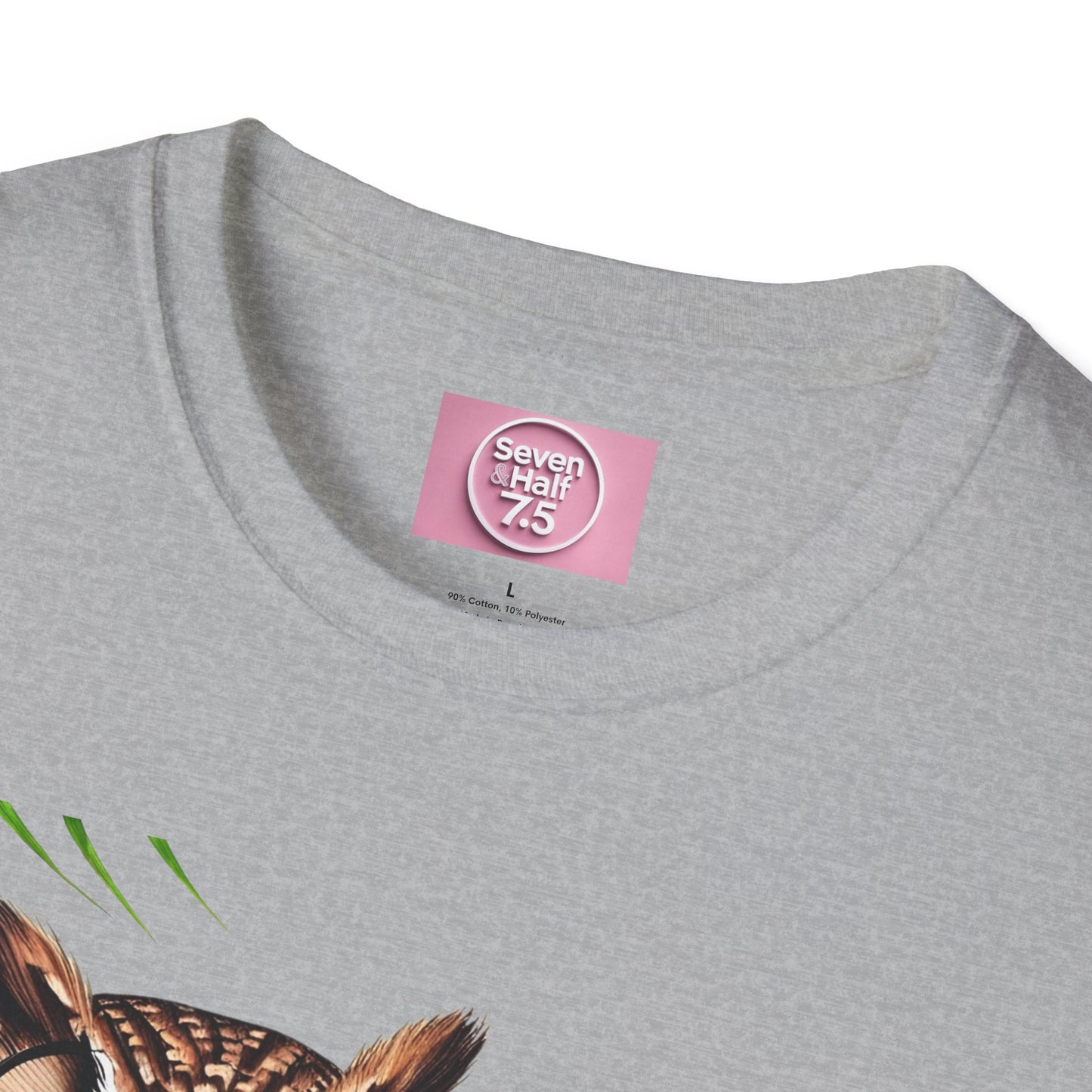 Wisdom Owl Unisex Softstyle T-Shirt - Inspirational Nature Tee