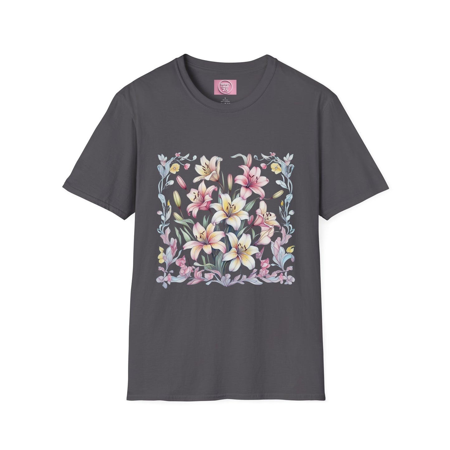 Floral Blossom Unisex T-Shirt - Softstyle Cotton Tee for Nature Lovers