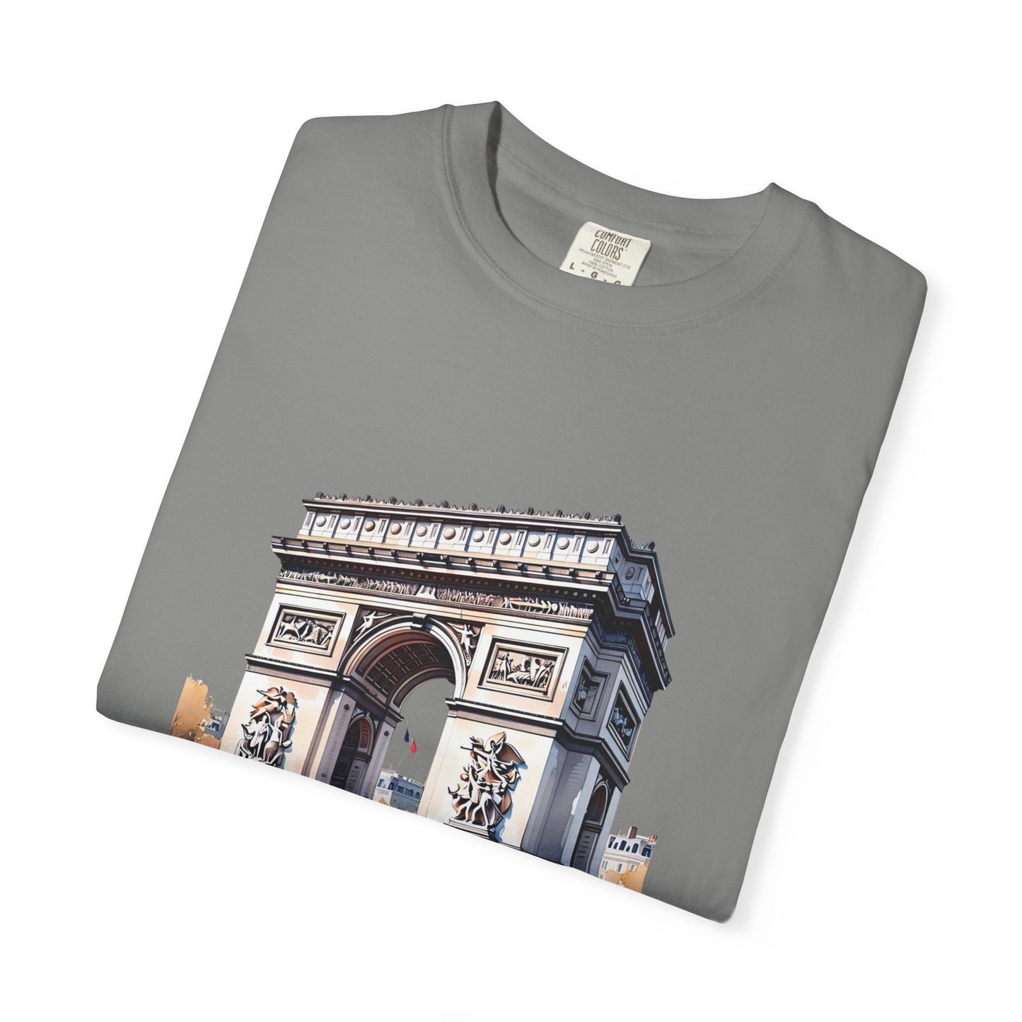 Arc de Triomphe Graphic Unisex T-Shirt - Stylish and Comfortable Casual Wear