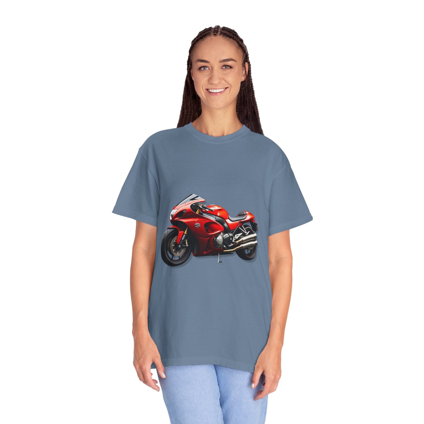 Biker Graphic Unisex T-Shirt - Vintage Motorcycle Design