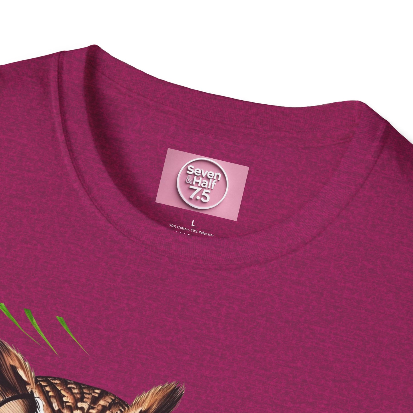 Wisdom Owl Unisex Softstyle T-Shirt - Inspirational Nature Tee