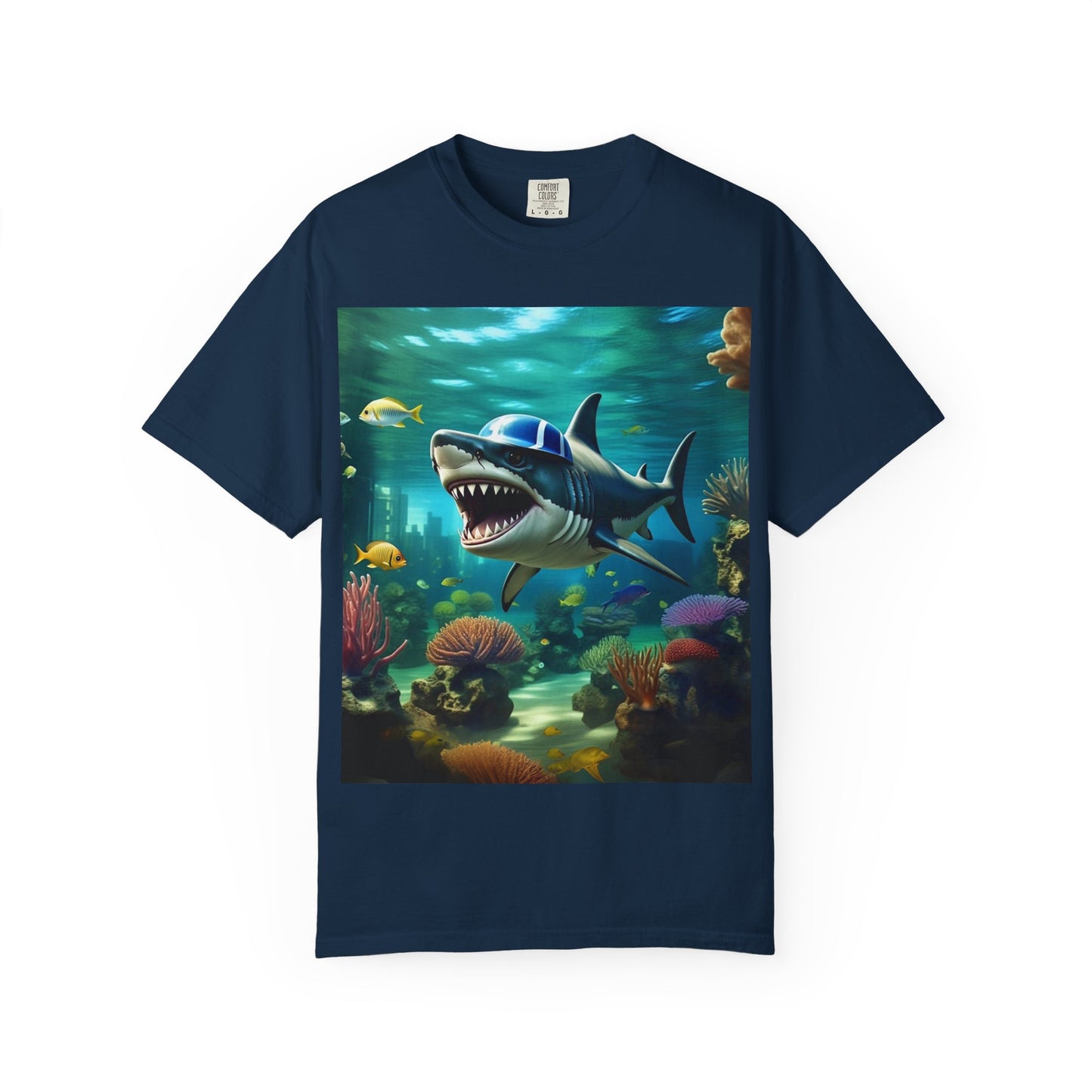 Marine Adventure Unisex T-Shirt - Shark Graphic Design