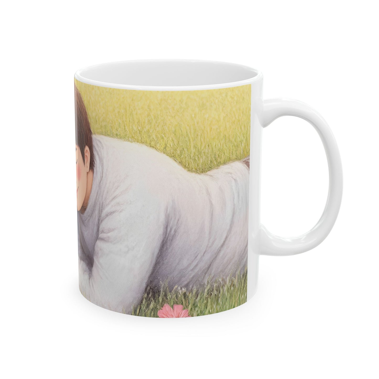 Romantic Couple Ceramic Mug - 11oz & 15oz - Cozy Vibes for Gift Giving