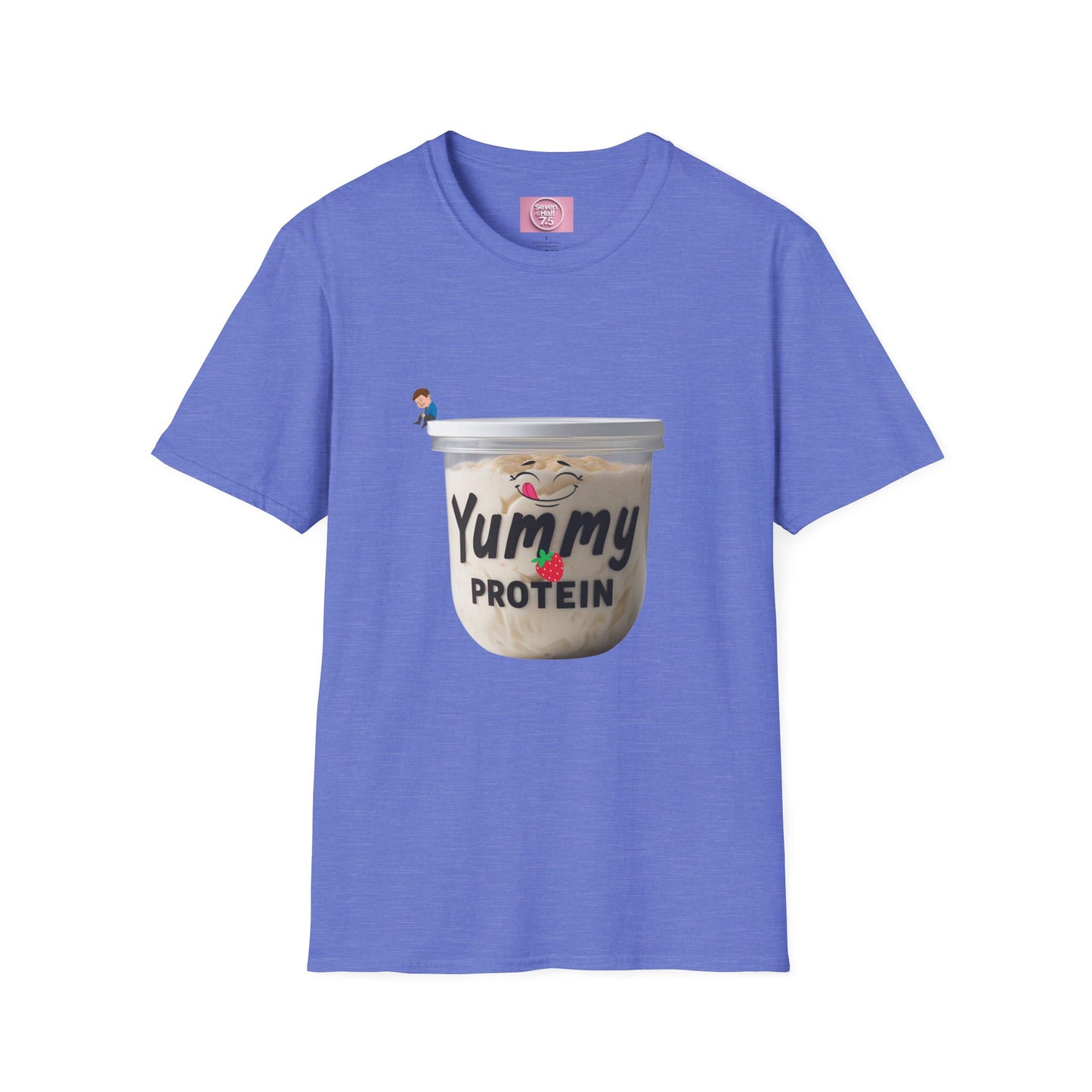 Yummy Protein Unisex Softstyle T-Shirt - Fun Fitness Apparel