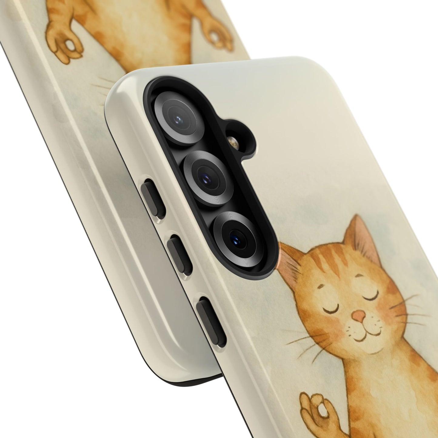 Zen Cat Phone Case - Tough & Stylish - Perfect for Cat Lovers