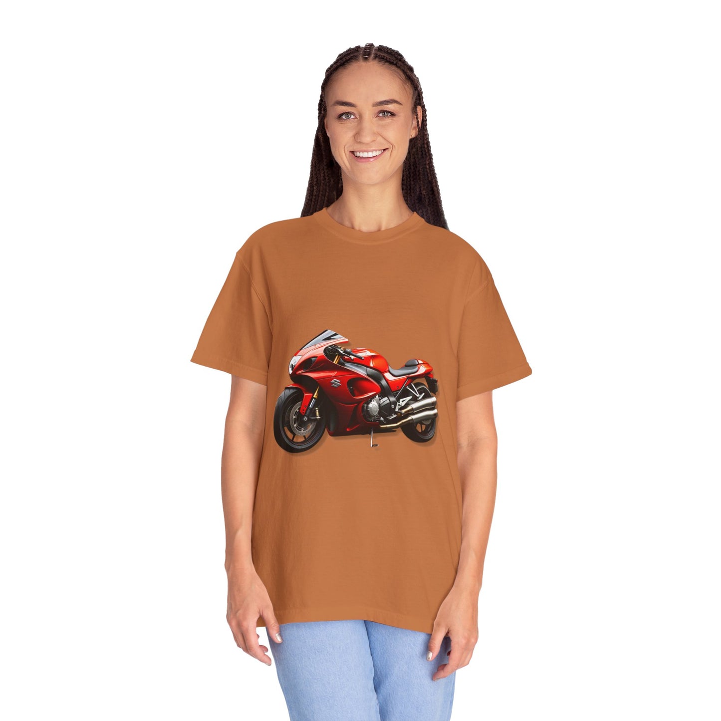 Biker Graphic Unisex T-Shirt - Vintage Motorcycle Design