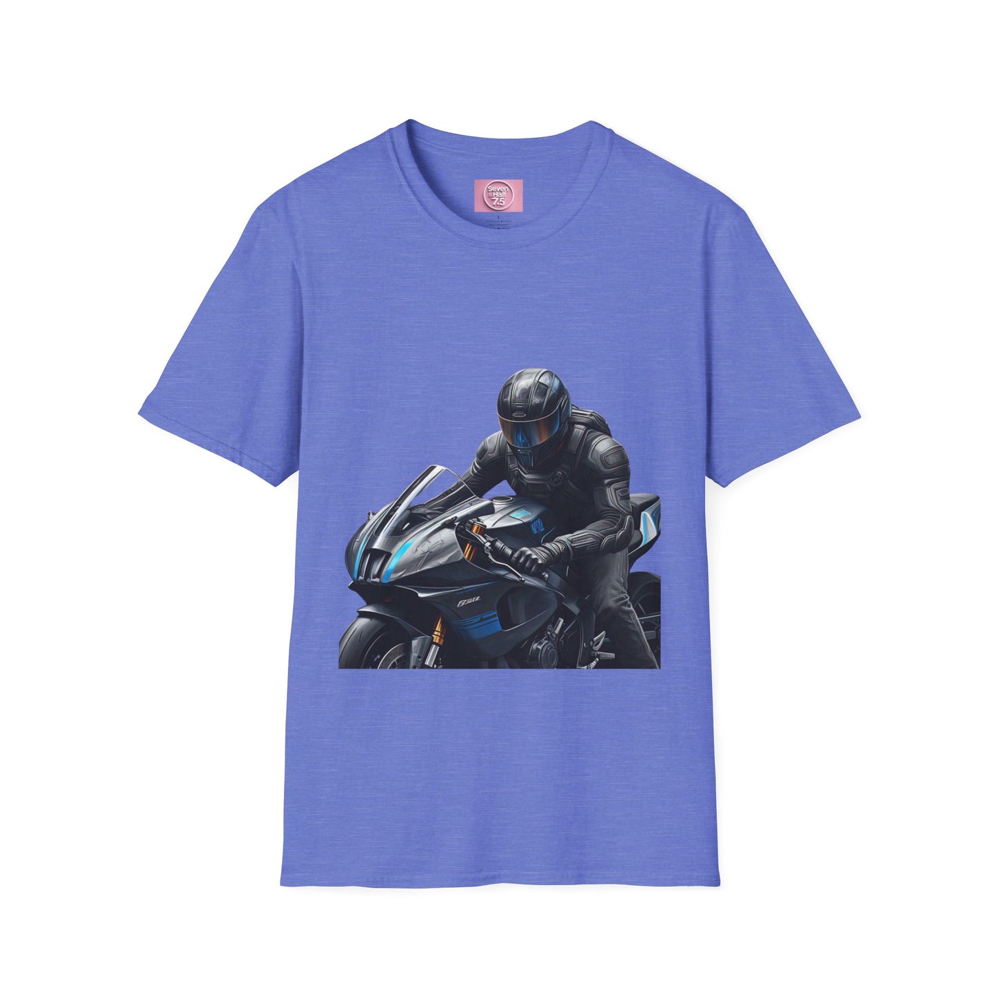 Motorcycle Rider Tee - Unisex Softstyle T-Shirt