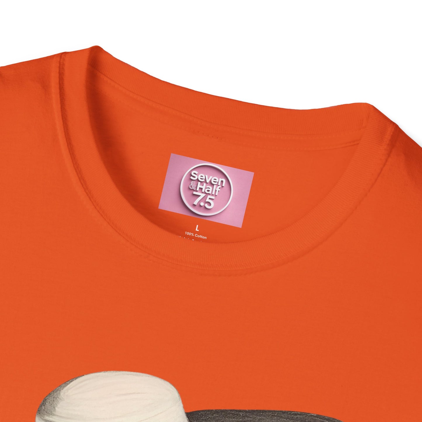 Artistic Women's  Softstyle T-Shirt - Charcoal art Design