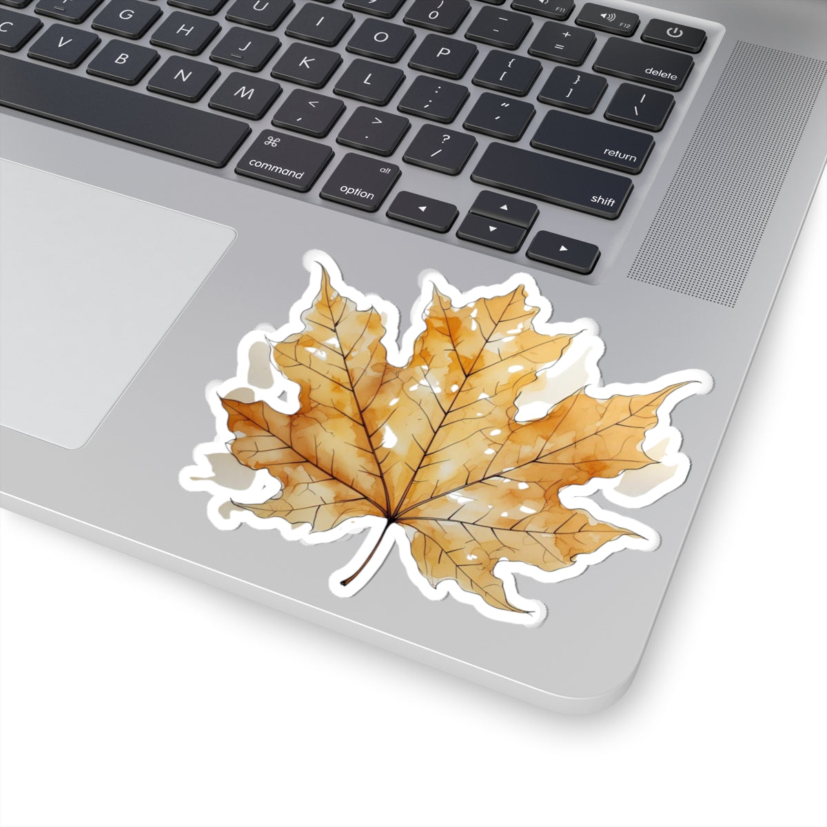 Autumn Leaf Kiss-Cut Stickers - Waterproof, Ideal for Laptops & Journals