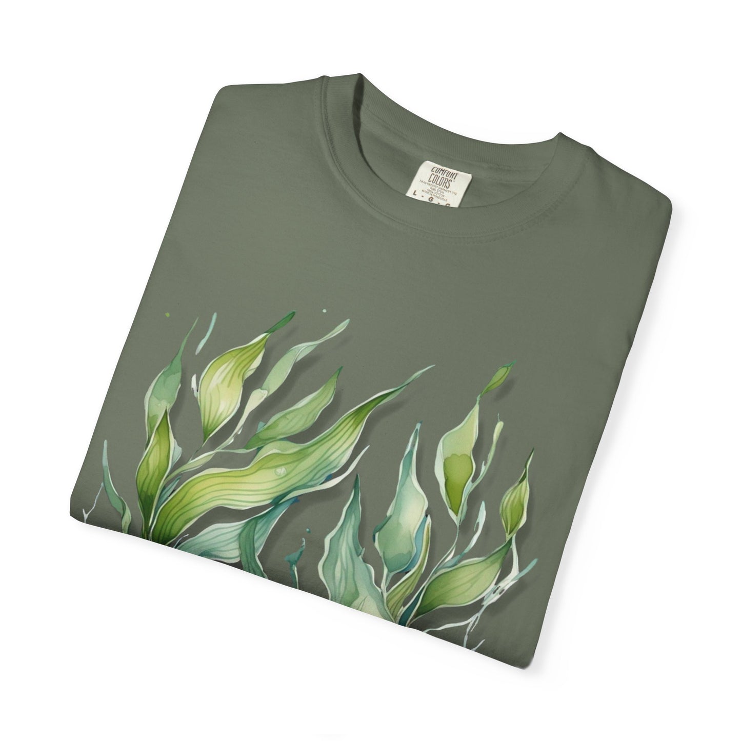 Eco-Friendly Seaweed Design T-Shirt for Nature Lovers